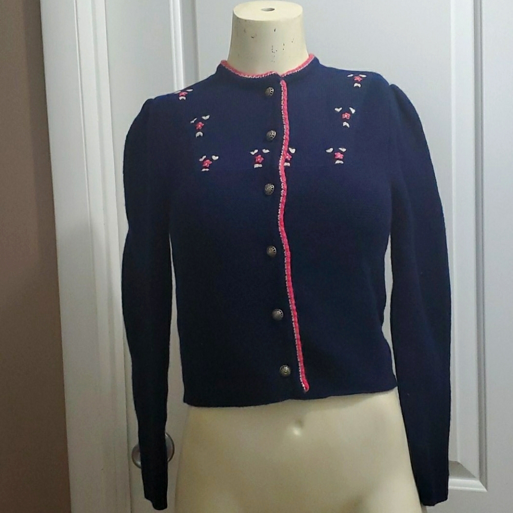 Meister knit vintage sweater 100% wool size S